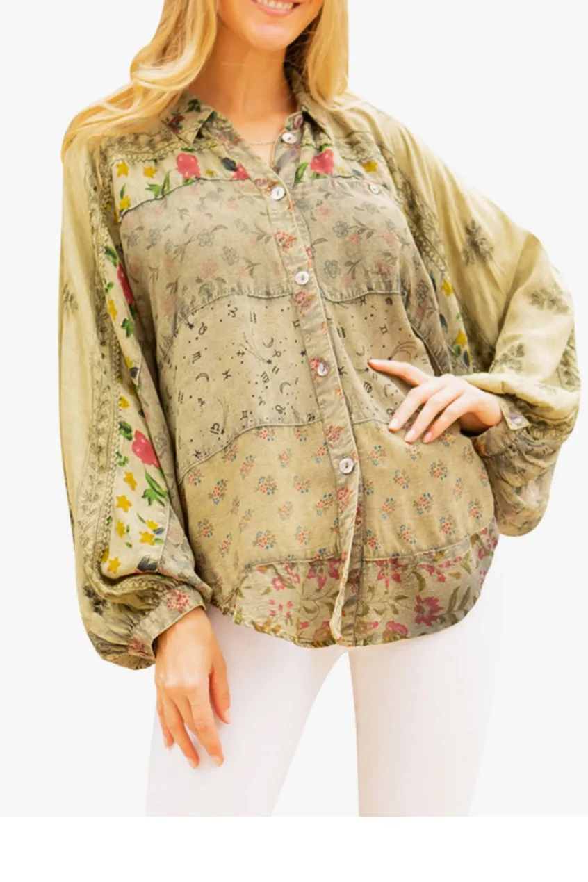 Patched up Blouse