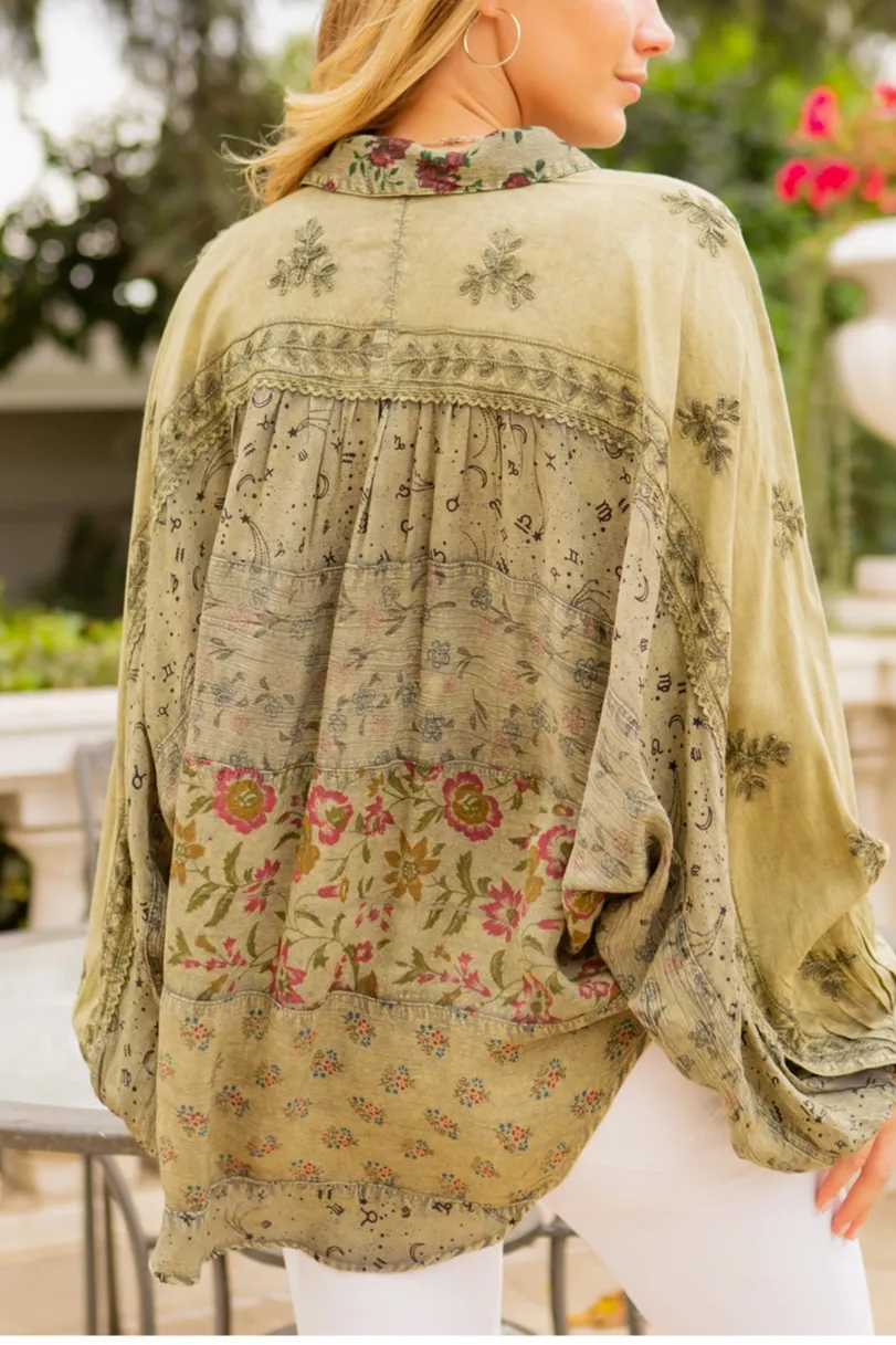 Patched up Blouse