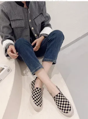 Platform Slip on Sneakers for Womens Slip On Sneakers Casual Knit Womens Walking Sneakers Platform Fashion Sneaker