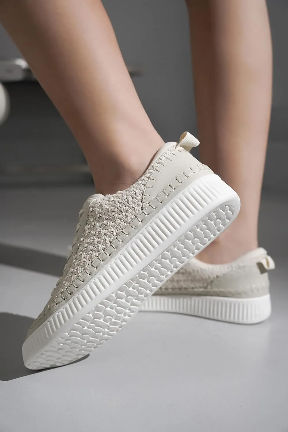 Project Cloud Sneakers for Women - Memory Foam Shoes for Women & Women's Fashion Sneakers, Lace-Up Sneakers for Women - Non-Slip Shoes - Womens Trendy Sneakers (Lona)