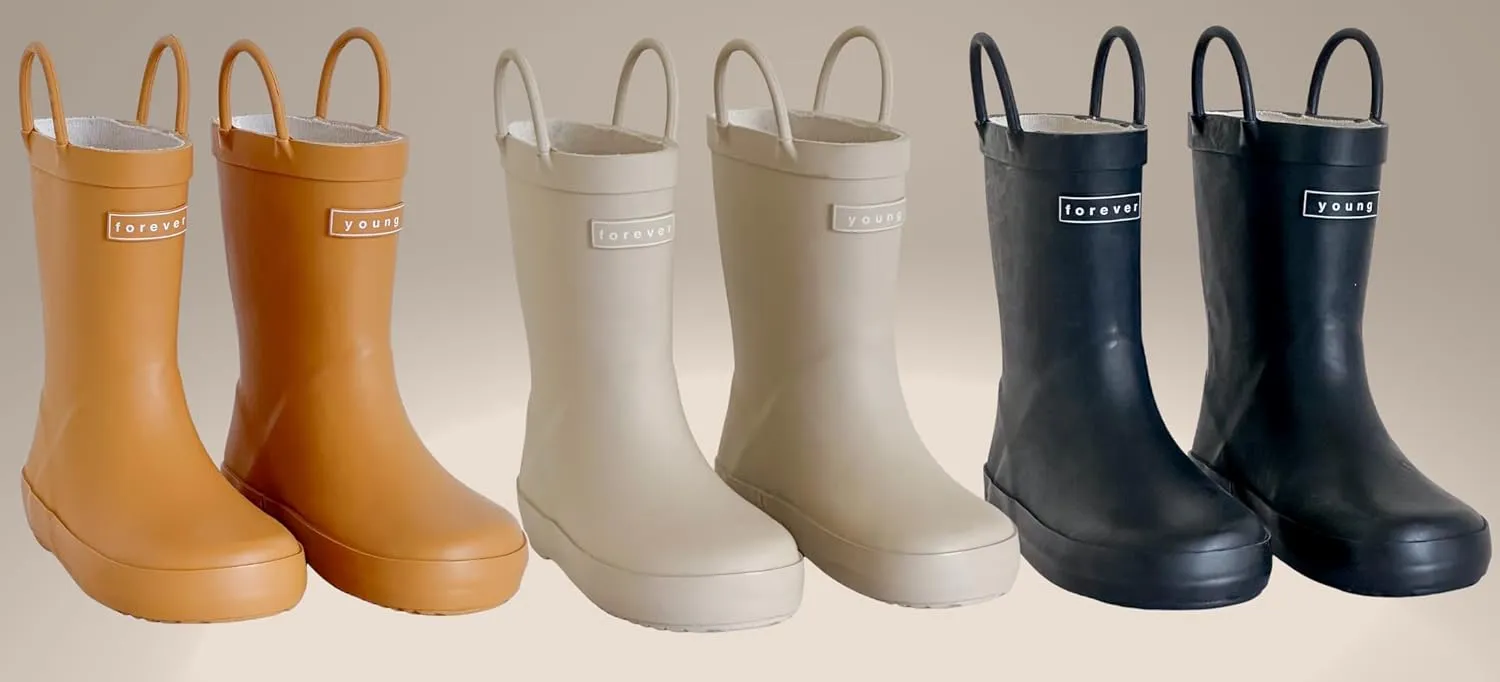 Puddle Buddies Toddler and Kid Rain Boot Muddies | Puddle Buddy Muddy Toddler Kid Rain and Mud boots