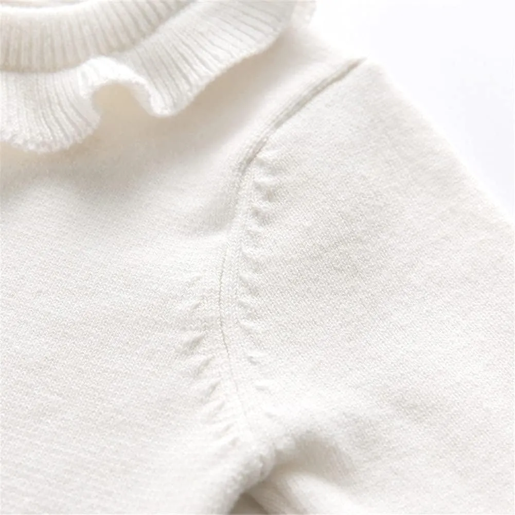 Pullover Sweater for Girls Baby Toddler Knit Crewneck Sweater Sweatshirt Winter Clothes Tops Outfits
