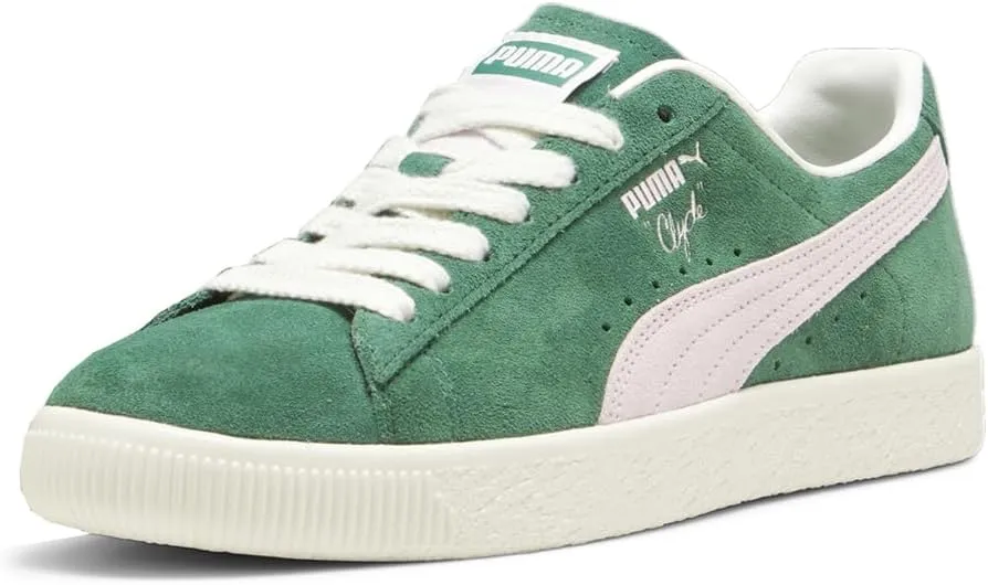 Puma Mens Clyde Og Lace Up Sneakers Shoes Casual - Green