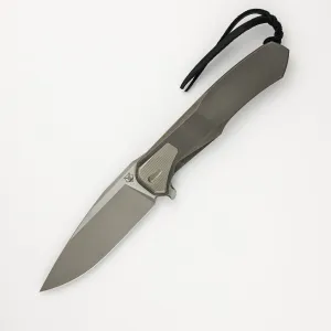 "Limited Edition" Russian Lochsa - S90V Blade - Integral Titanium Handle - Bushing System (Scott Cook Design)