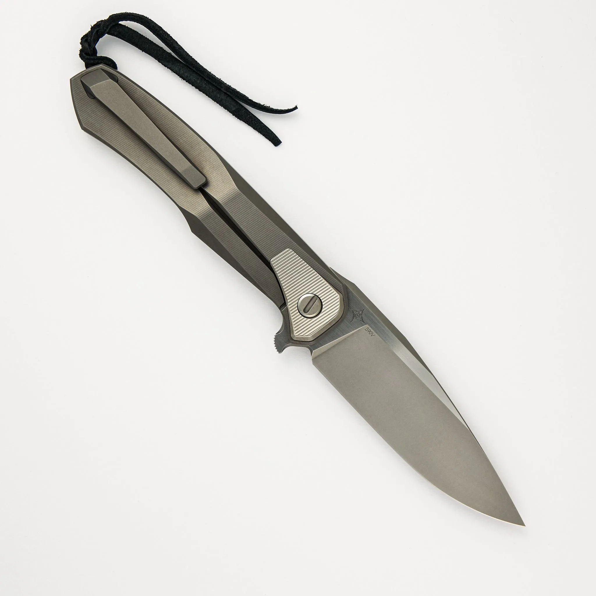 "Limited Edition" Russian Lochsa - S90V Blade - Integral Titanium Handle - Bushing System (Scott Cook Design)