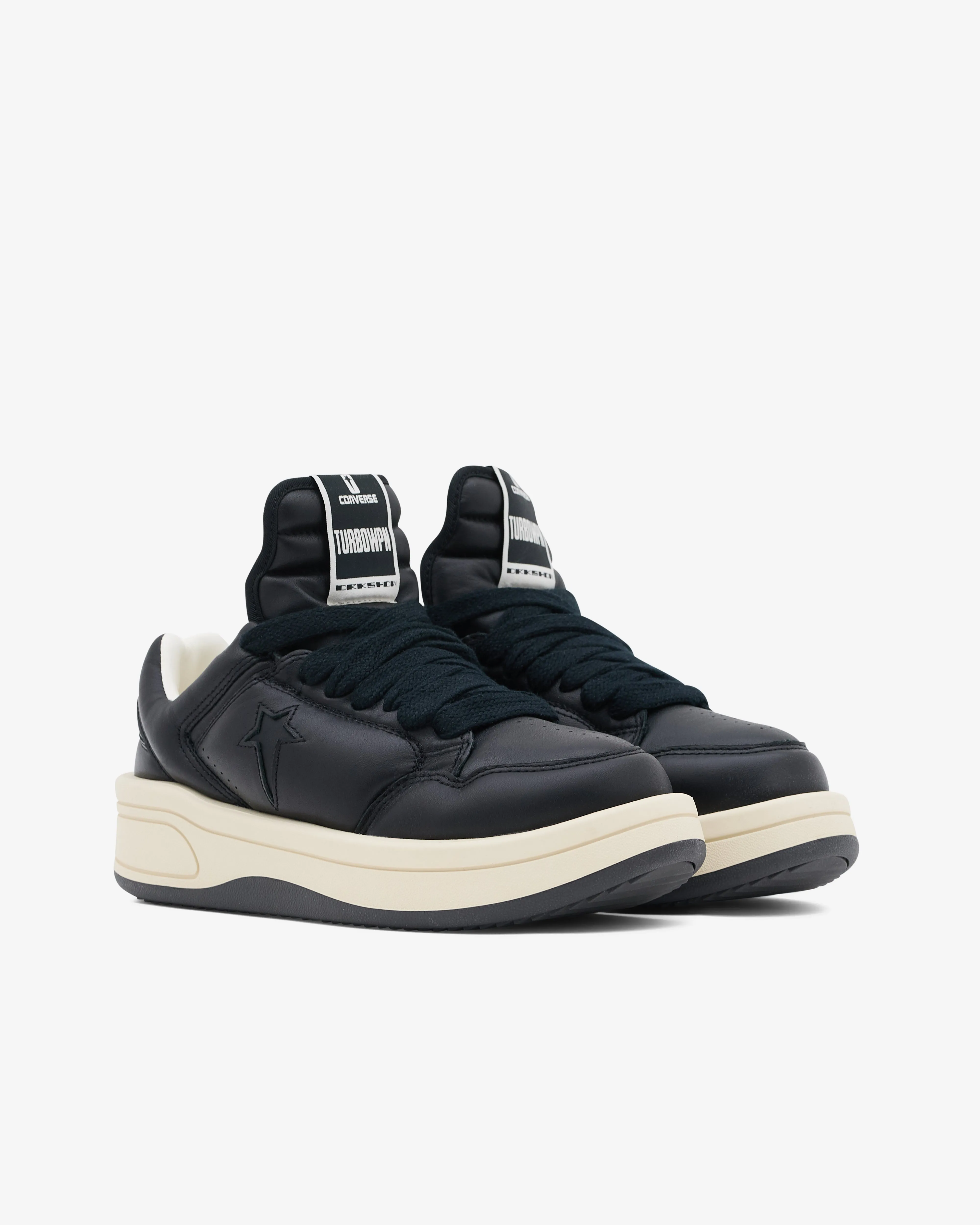 Rick Owens - Men's Converse TURBOWPN OX A1 - (Black)
