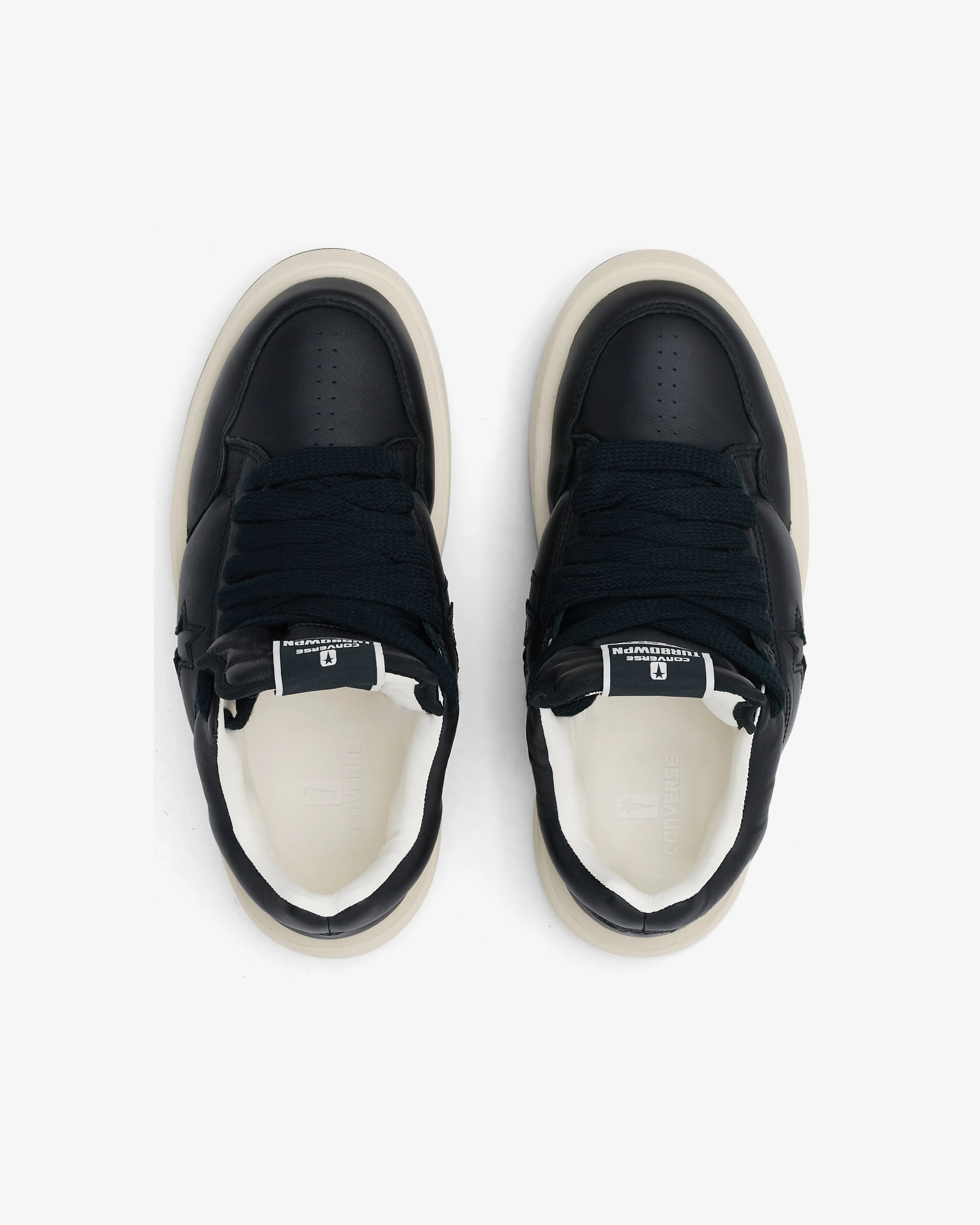 Rick Owens - Men's Converse TURBOWPN OX A1 - (Black)