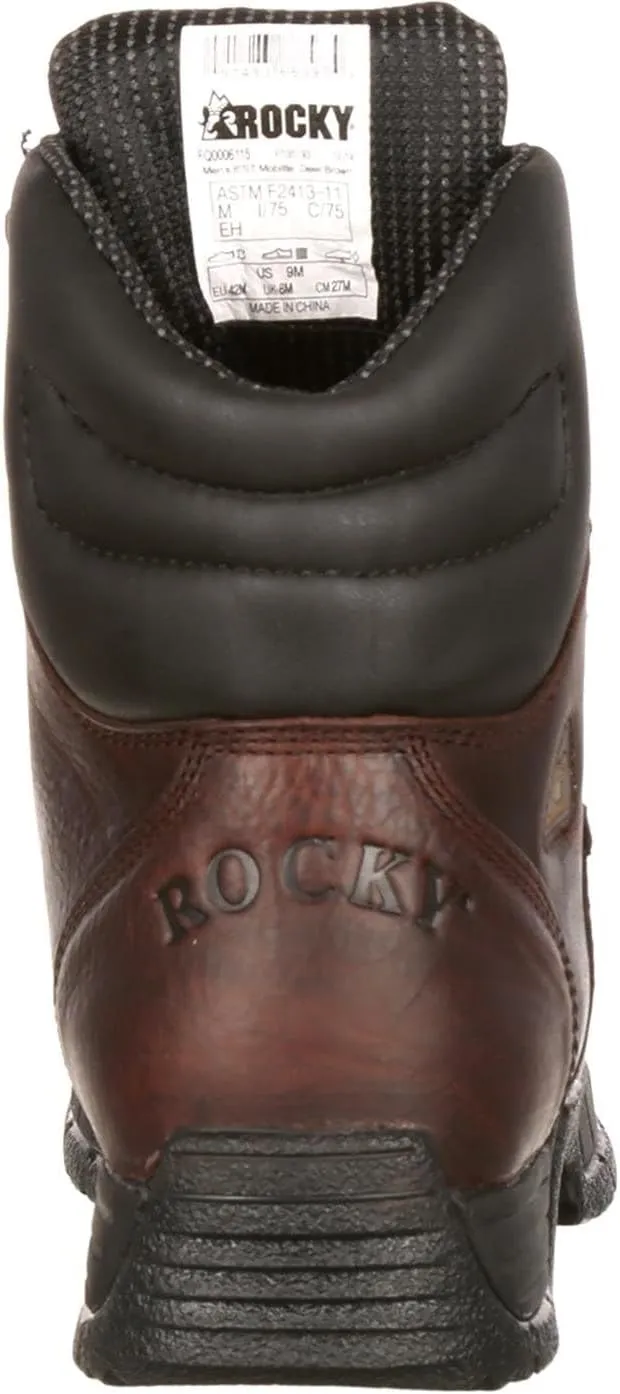 ROCKY MobiLite Steel Toe Waterproof Oil-Resistant Work Boot