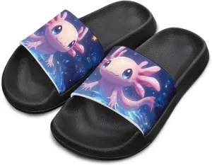 Slide Sandals for Girls Lightweight Summer Slippers Suitable Beach, Pool