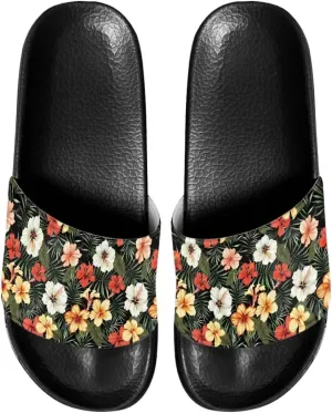Slippers for Women Non-Slip Slide Sandals Open Toe Soft Sole Sandals Lightweight Slippers Walking Outdoor Sandals