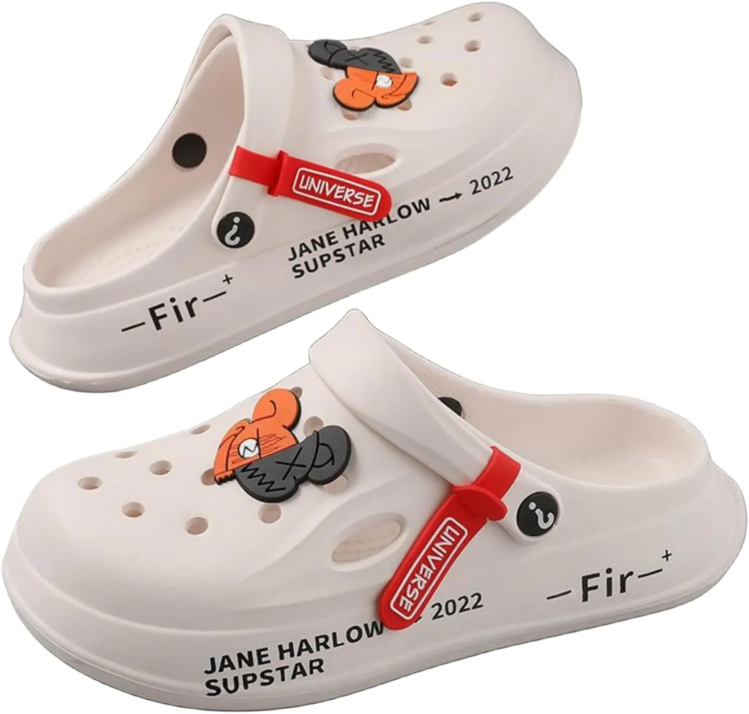 Slippers for Women Pantuflas Para Mujer Cute Smile Face Slides Sandals for Summer