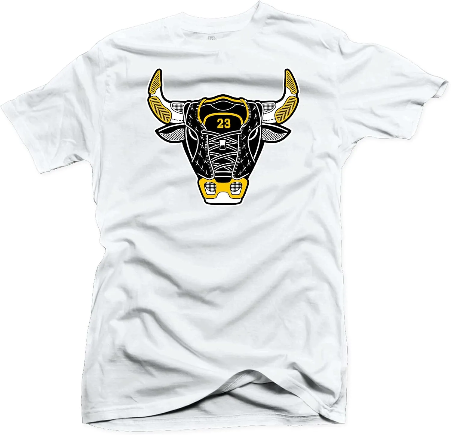 SNELOS Shirt to Match Sneaker Jordan 4 Tour Yellow Lighting Match Jordan tee
