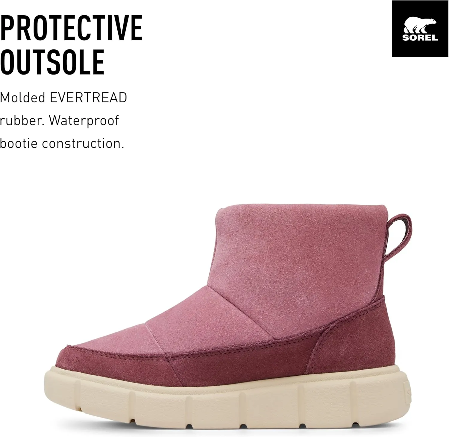 SOREL Children's Explorer lll Slip-On Waterproof Boot