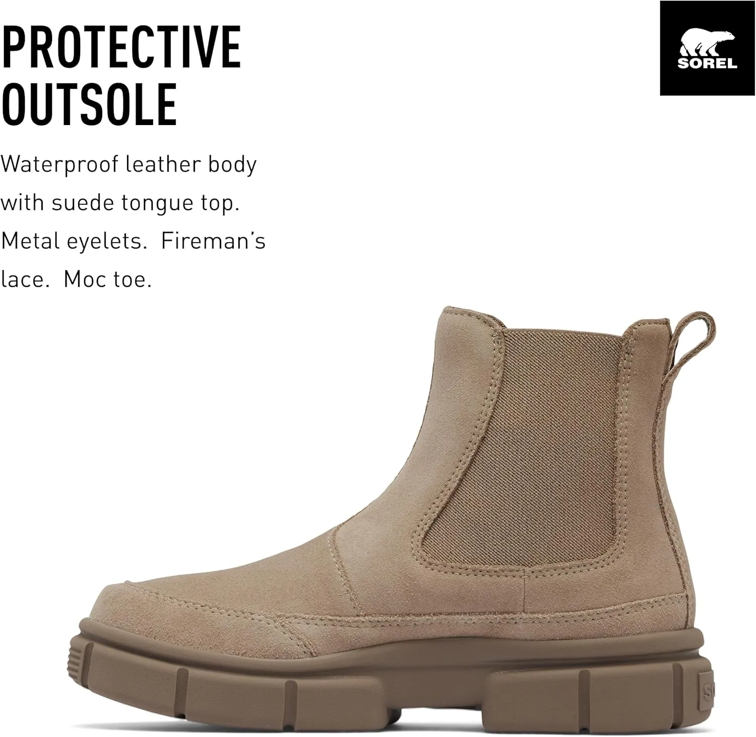 SOREL Women's Explorer STRT Chelsea Boot