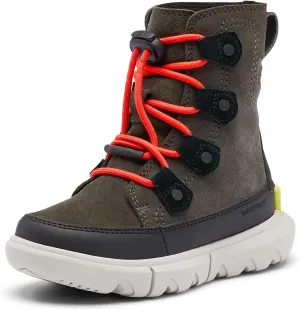 Sorel Youth Unisex Little Children's Explorer Lace Waterproof Boots