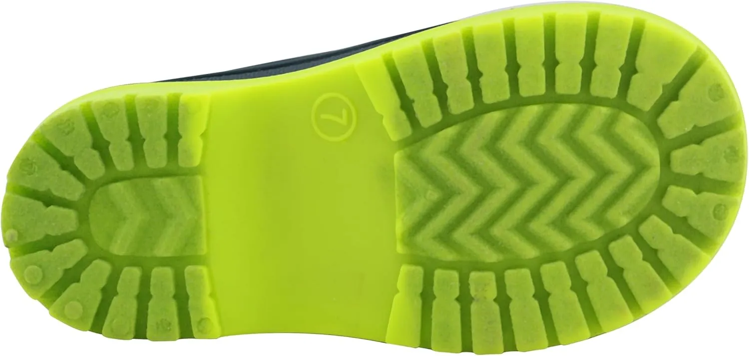 Sperry Toddler Chelsea Rain Boots, Waterproof Rubber Kids Rainboot, Girls/Boys Light Water Shoes for Muddy Park/Hiking