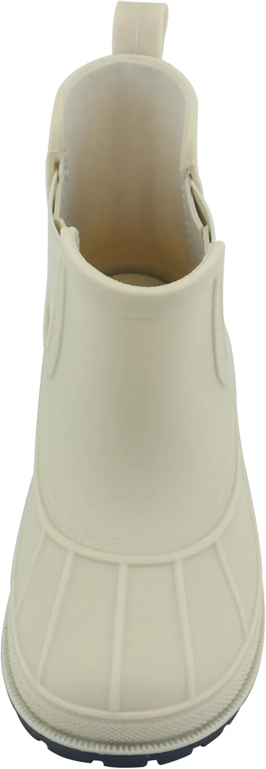 Sperry Toddler Chelsea Rain Boots, Waterproof Rubber Kids Rainboot, Girls/Boys Light Water Shoes for Muddy Park/Hiking