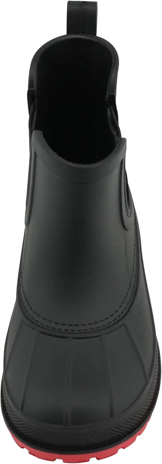 Sperry Toddler Chelsea Rain Boots, Waterproof Rubber Kids Rainboot, Girls/Boys Light Water Shoes for Muddy Park/Hiking
