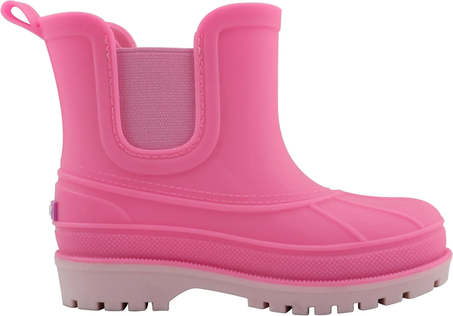 Sperry Toddler Chelsea Rain Boots, Waterproof Rubber Kids Rainboot, Girls/Boys Light Water Shoes for Muddy Park/Hiking