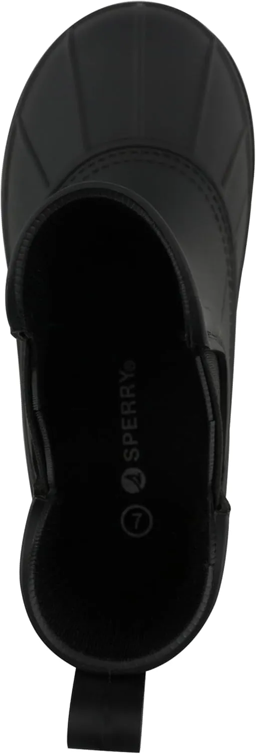 Sperry Toddler Chelsea Rain Boots, Waterproof Rubber Kids Rainboot, Girls/Boys Light Water Shoes for Muddy Park/Hiking