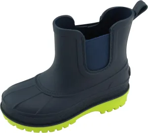Sperry Toddler Chelsea Rain Boots, Waterproof Rubber Kids Rainboot, Girls/Boys Light Water Shoes for Muddy Park/Hiking