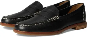 Sperry Women's Seaport Penny Loafer, Black, 6.5 Wide