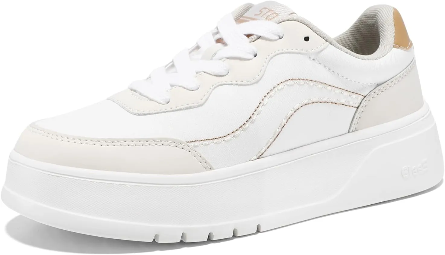 STQ Womens Platform Sneakers Fashion Casual Shoes Trendy Chunky Sneakers for Plantar Fasciitis
