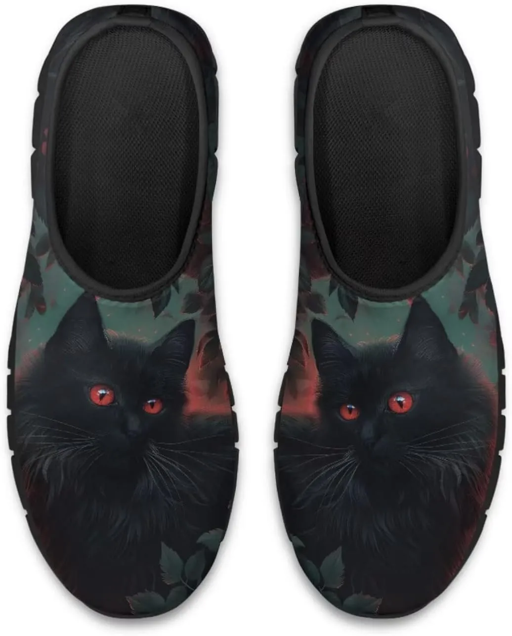 SYtrade Women's Camping Walking Travel Shoes Casual Slip On Loafers Black Sole