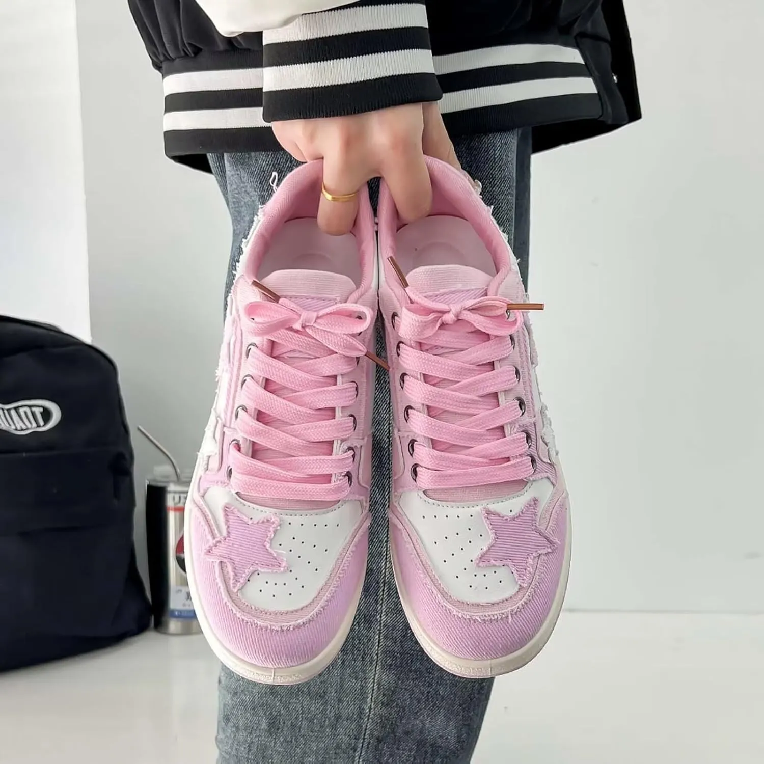 TERBOFIN Women's Fashion Sneakers Casual Walking Shoes Sporty Outdoor Skater Shoes for Lady