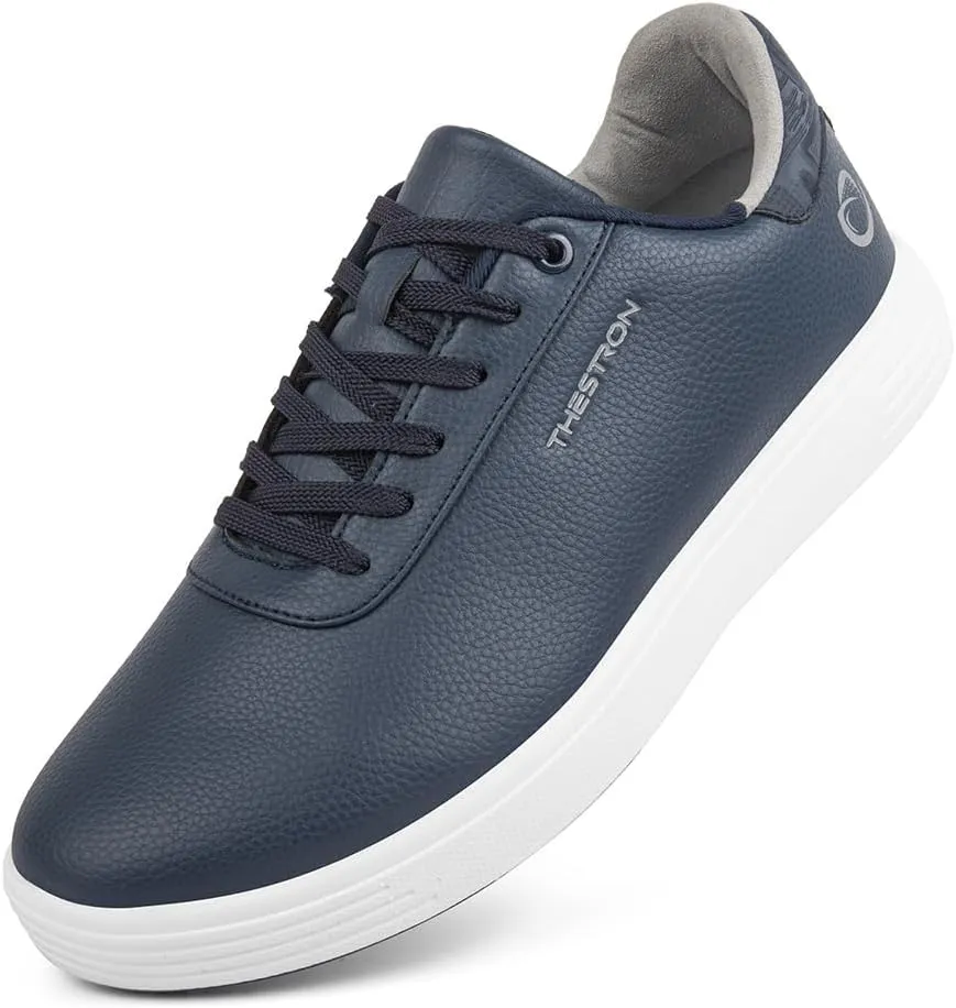 THESTRON Men's Golf Shoes Comfortable Non Slip Men Casual Sport Shoes for Golfing Lightweight Golf Sneakers