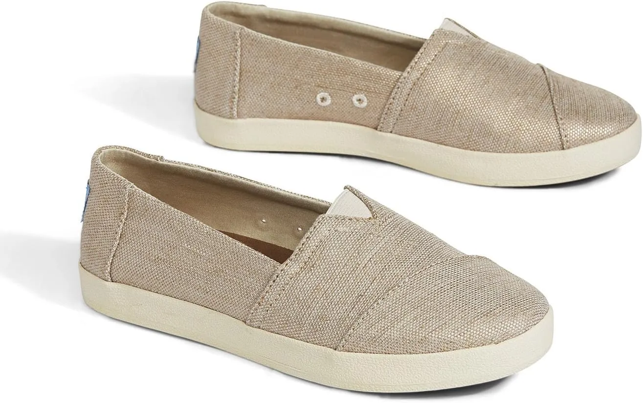 TOMS Womens Avalon Leopard Slip On Sneakers Shoes Casual - Brown
