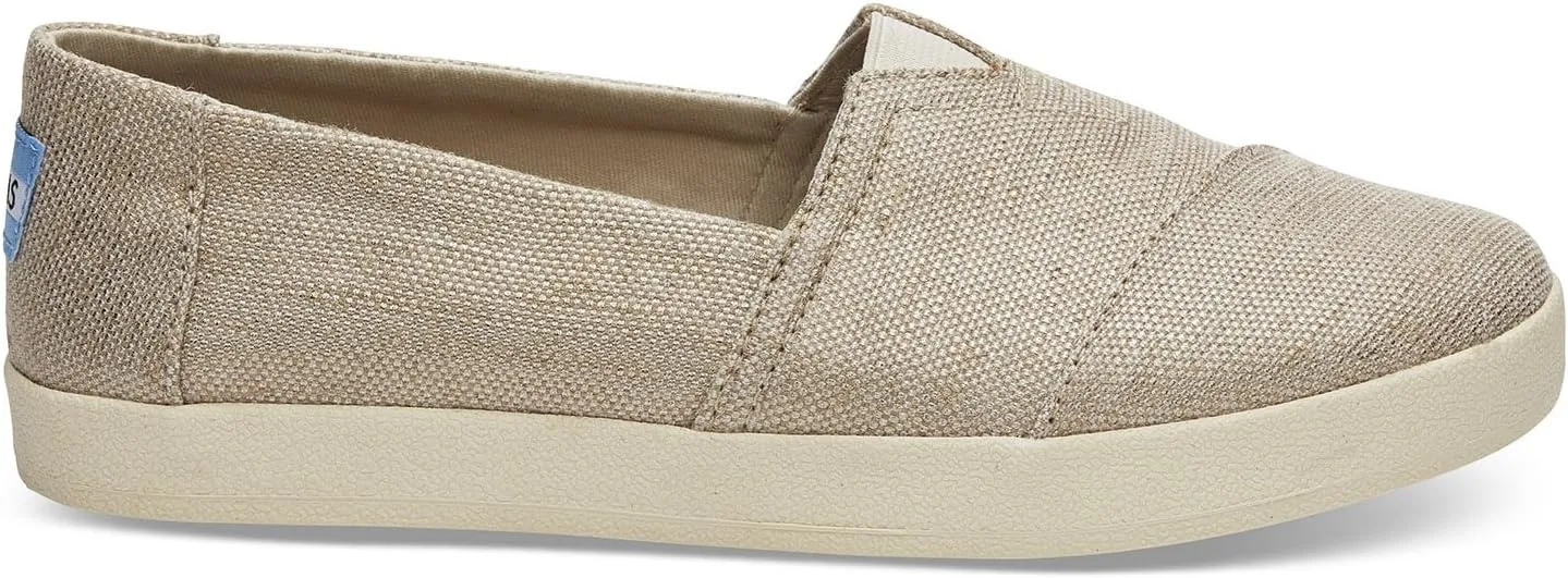 TOMS Womens Avalon Leopard Slip On Sneakers Shoes Casual - Brown