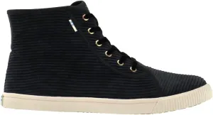 TOMS Womens Camarillo High Sneakers Shoes Casual - Black