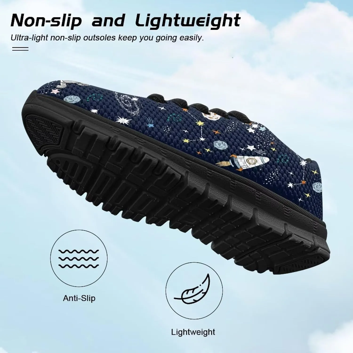 Trendy Boys Running Shoes Cool Sneakers for Kids School Athletic Shoes