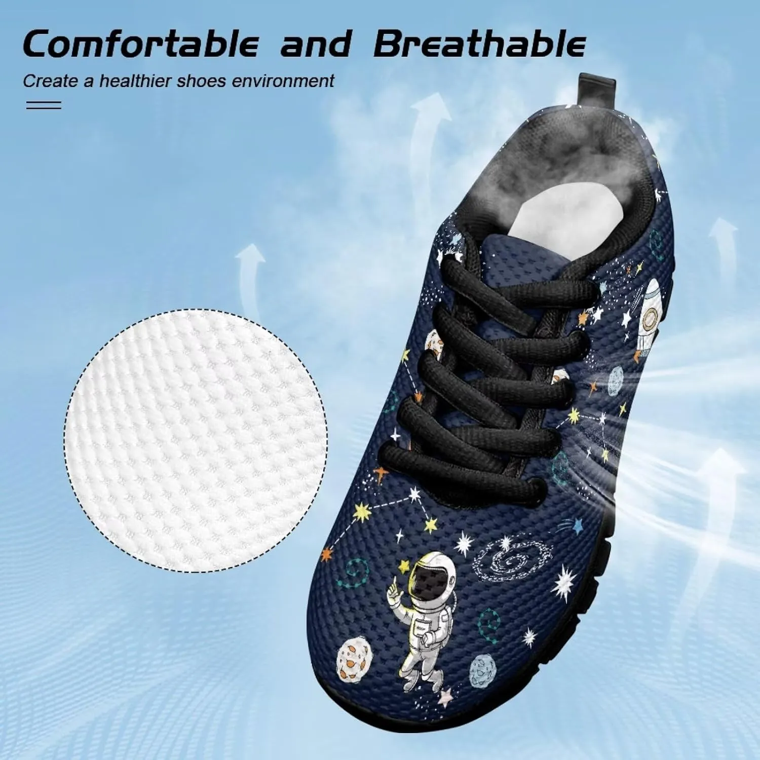 Trendy Boys Running Shoes Cool Sneakers for Kids School Athletic Shoes