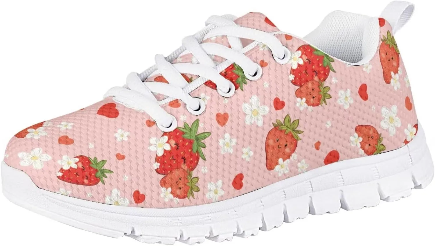 Trendy Girls Running Shoes Cute Sneakers for Kids School Athletic Shoes
