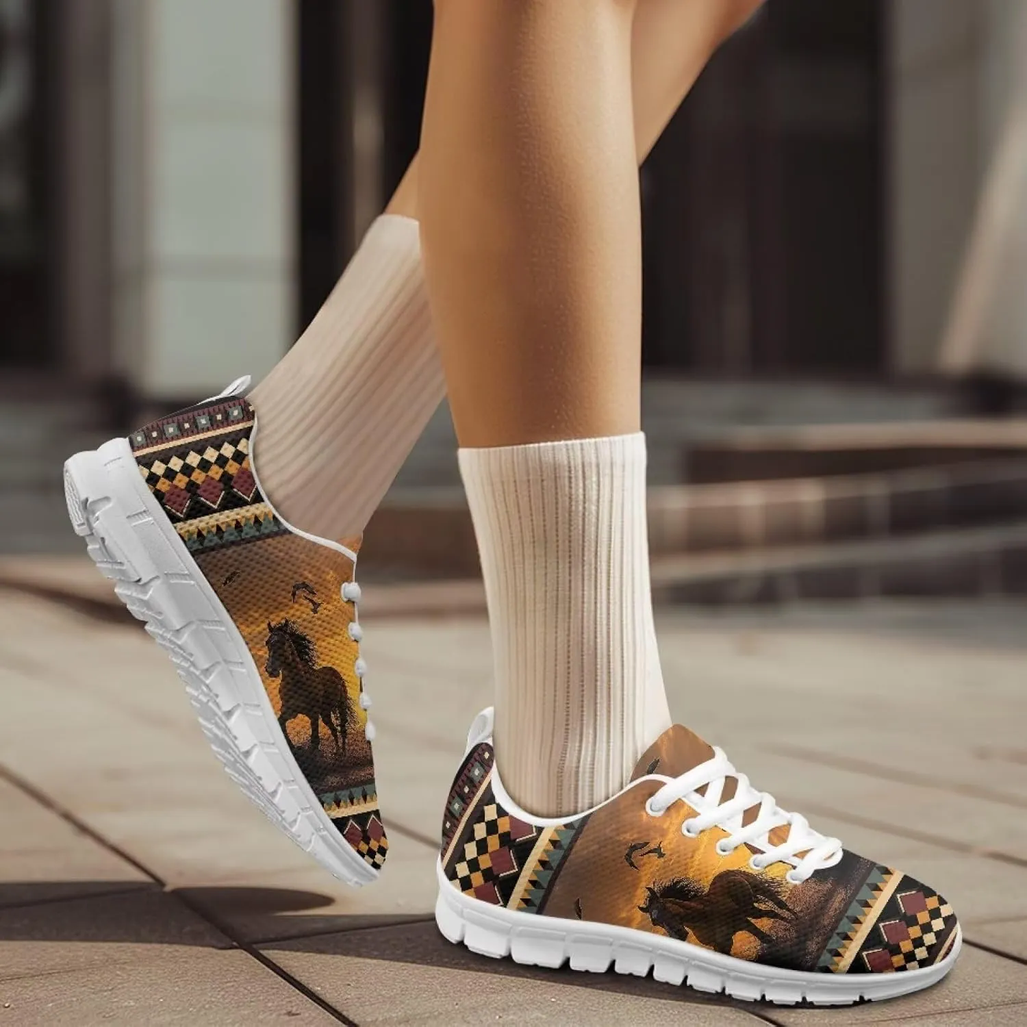 Trendy Women Running Shoes Comfy Adult Casual Sneakers Fashion Sneakers