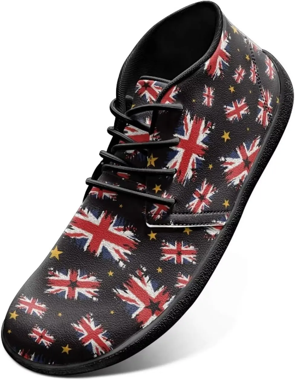 Trendy Womens Barefoot Shoes Leather Shoes for Women Low Top Sneakers