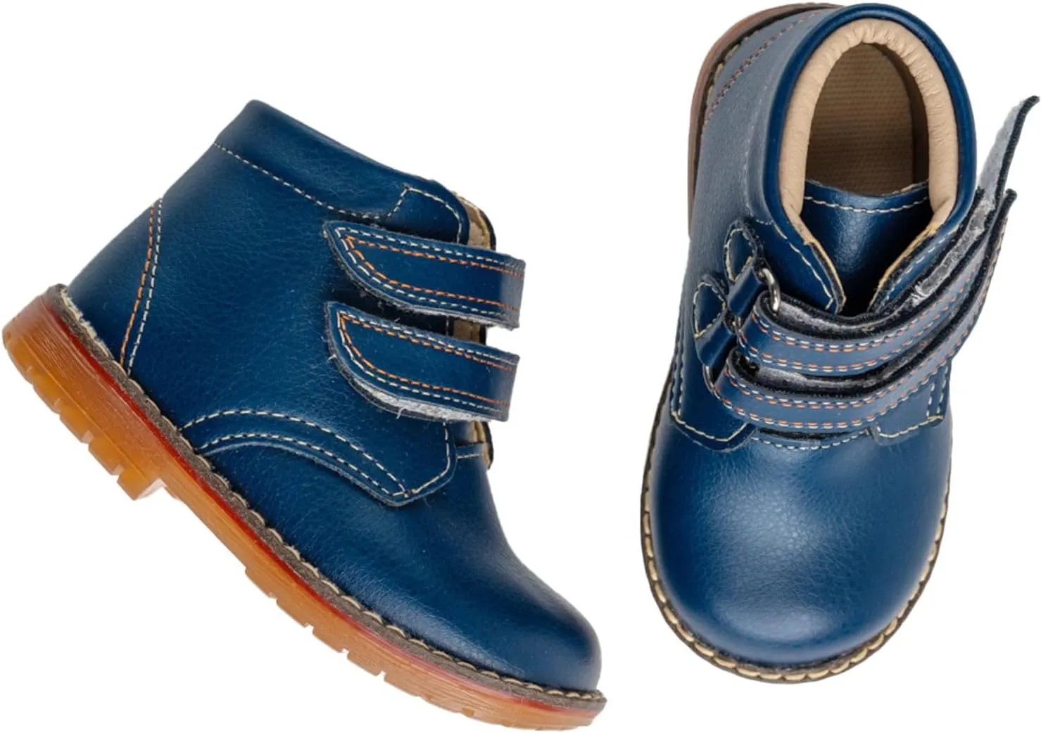 Tyaggo Baby Walking Shoes Lightweight Non-Slip First Walker Shoes with Ankle Support Baby Shoes for Boys Girls