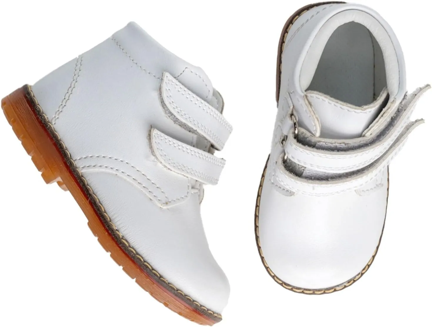 Tyaggo Baby Walking Shoes Lightweight Non-Slip First Walker Shoes with Ankle Support Baby Shoes for Boys Girls
