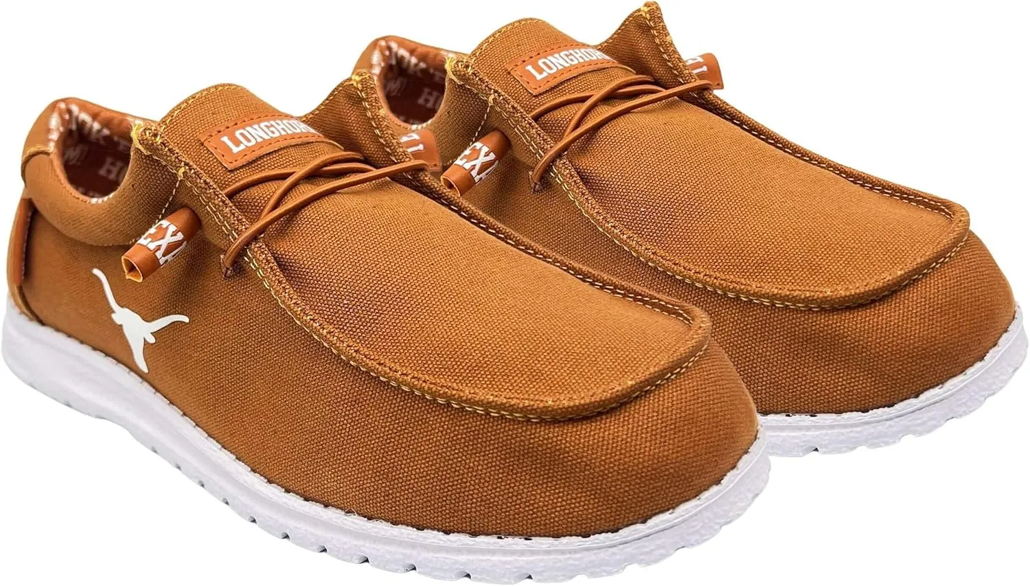 Vaccari Men's Nate NCAA Slip-On Canvas Loafers | Comfortable & Light-Weight Casual Shoes