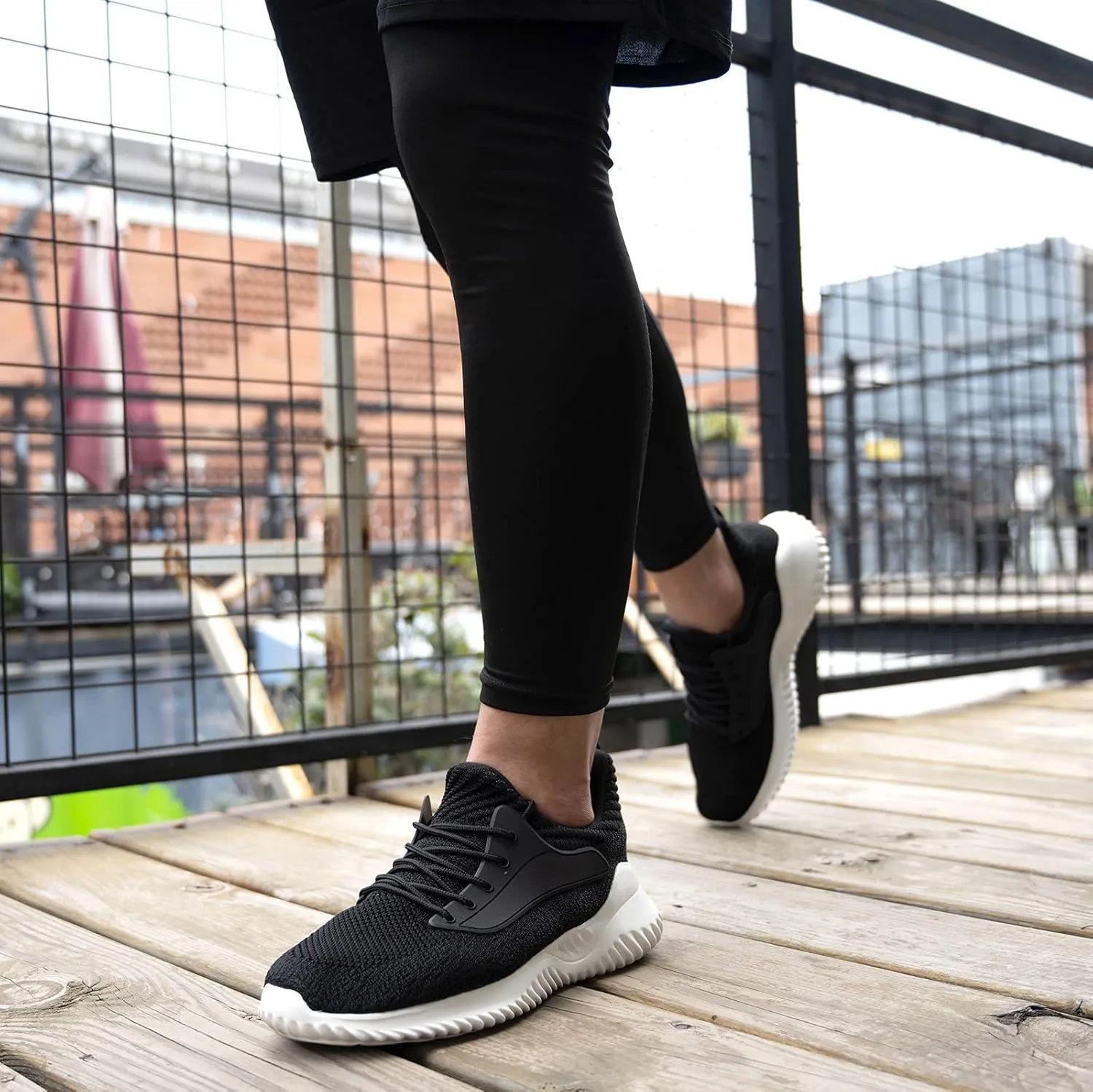 Walking Shoes for Men Sneakers - Slip on Memory Foam Running Tennis Shoes for Athletic Workout Gym Jogging Indoor Outdoor Lightweight Breathable Casual Sneakers