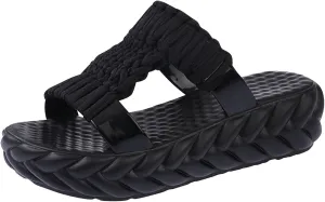 Wedge Slide Sandals Platform Sandals Wedge Sandals For Women Comfortable Dressy Fancy Sandals for Women Flat