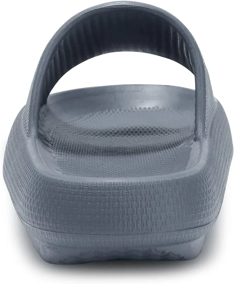 welltree Slides for Women Men Pillow Slippers Non-Slip Bathroom Shower Sandals Soft Thick Sole Indoor and Outdoor Slides