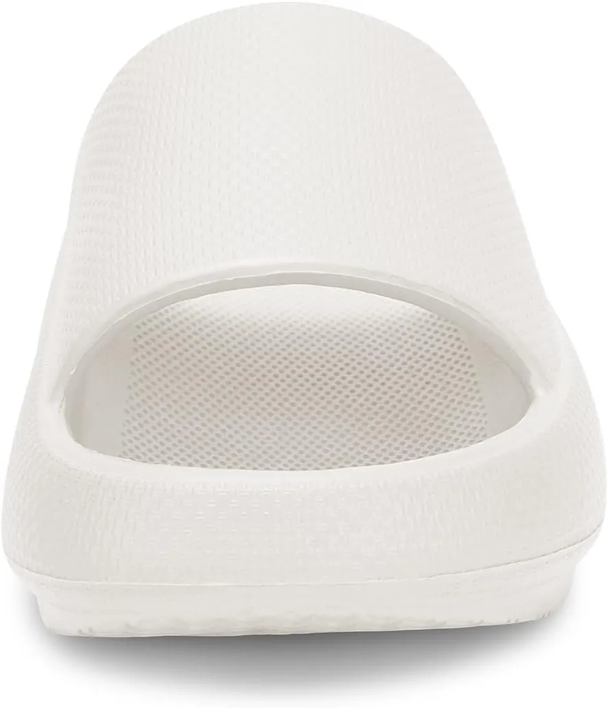 welltree Slides for Women Men Pillow Slippers Non-Slip Bathroom Shower Sandals Soft Thick Sole Indoor and Outdoor Slides