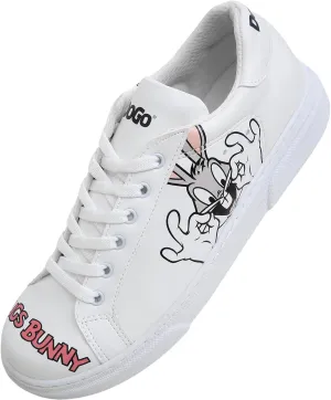 White Sneakers for Women - Handmade Women's Fashion Sneakers, Vegan Leather and Unique Design, Comfortable Shoes for Women, Ace Sneakers