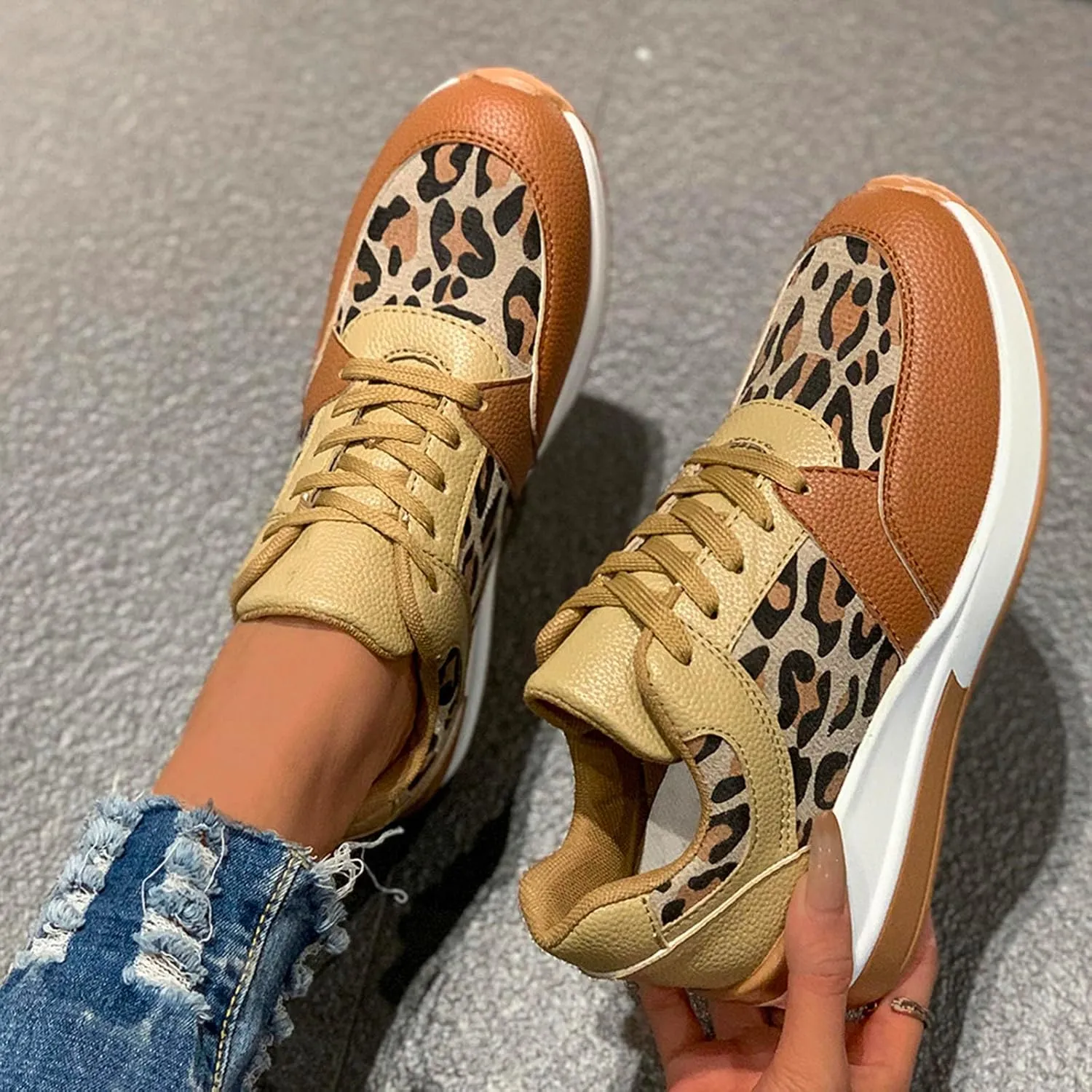 Women Walking Shoes with Arch Support Orthopedic Shoes for Women Comfortable Running Shoes Breathable Mesh Womens Slip On Sneakers Tennis Shoes Lightweight Casual Air Cushion Sneakers