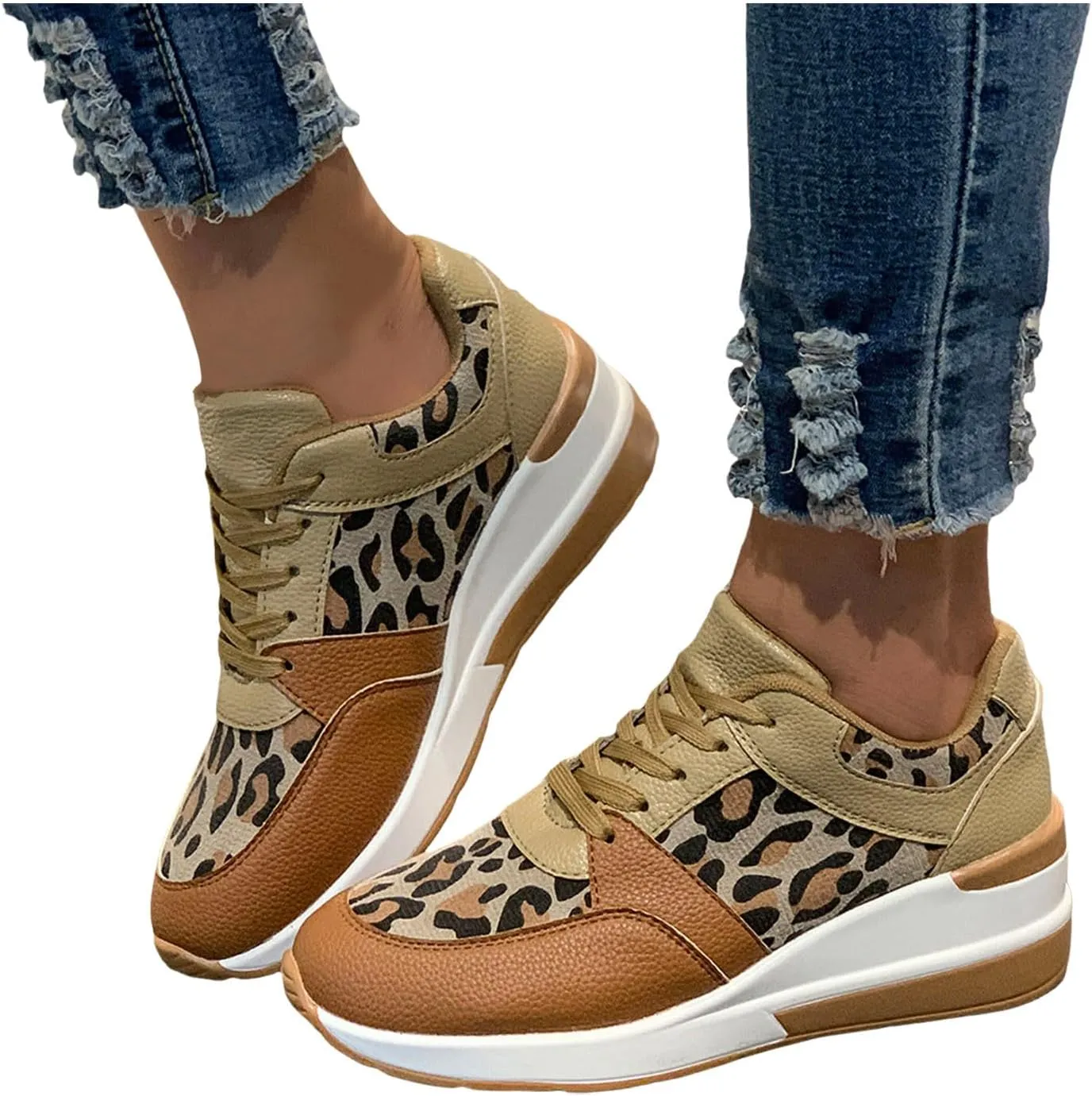 Women Walking Shoes with Arch Support Orthopedic Shoes for Women Comfortable Running Shoes Breathable Mesh Womens Slip On Sneakers Tennis Shoes Lightweight Casual Air Cushion Sneakers
