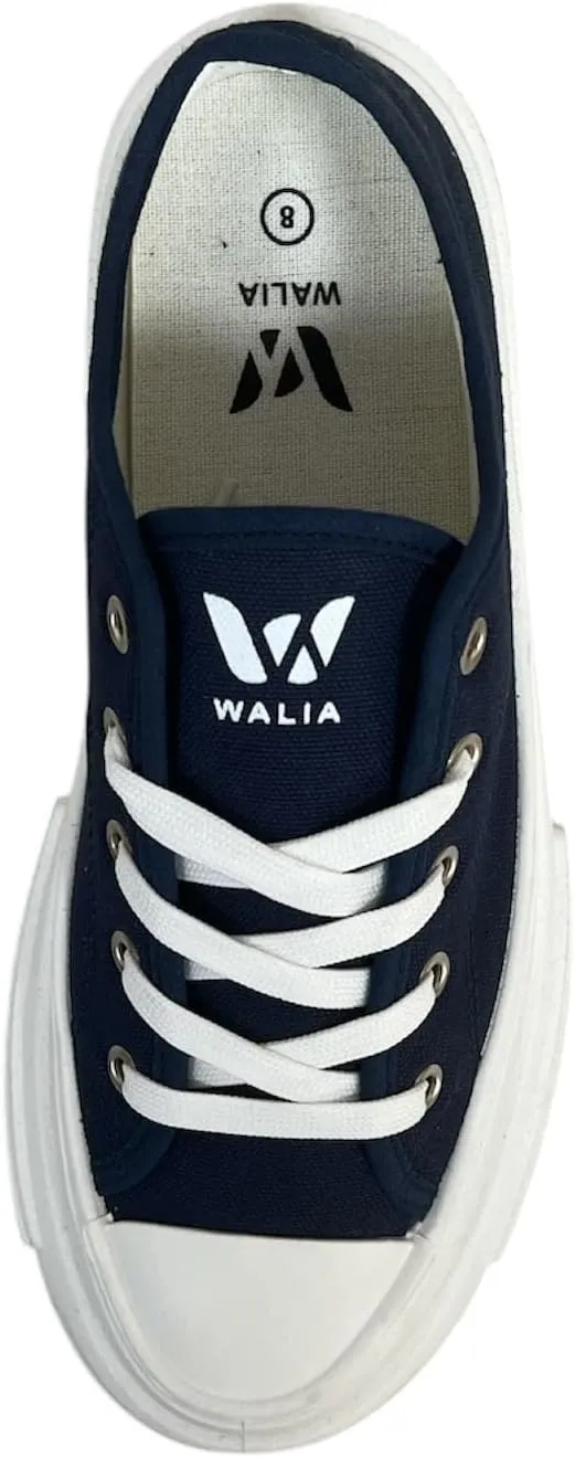 Women's Canvas Sneakers with Chunky Sole