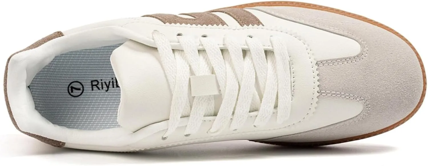 Womens Classic Fasion Tennis Sneakers Comfortable Causual Walking Shoes Women's Trendy Skate Shoes